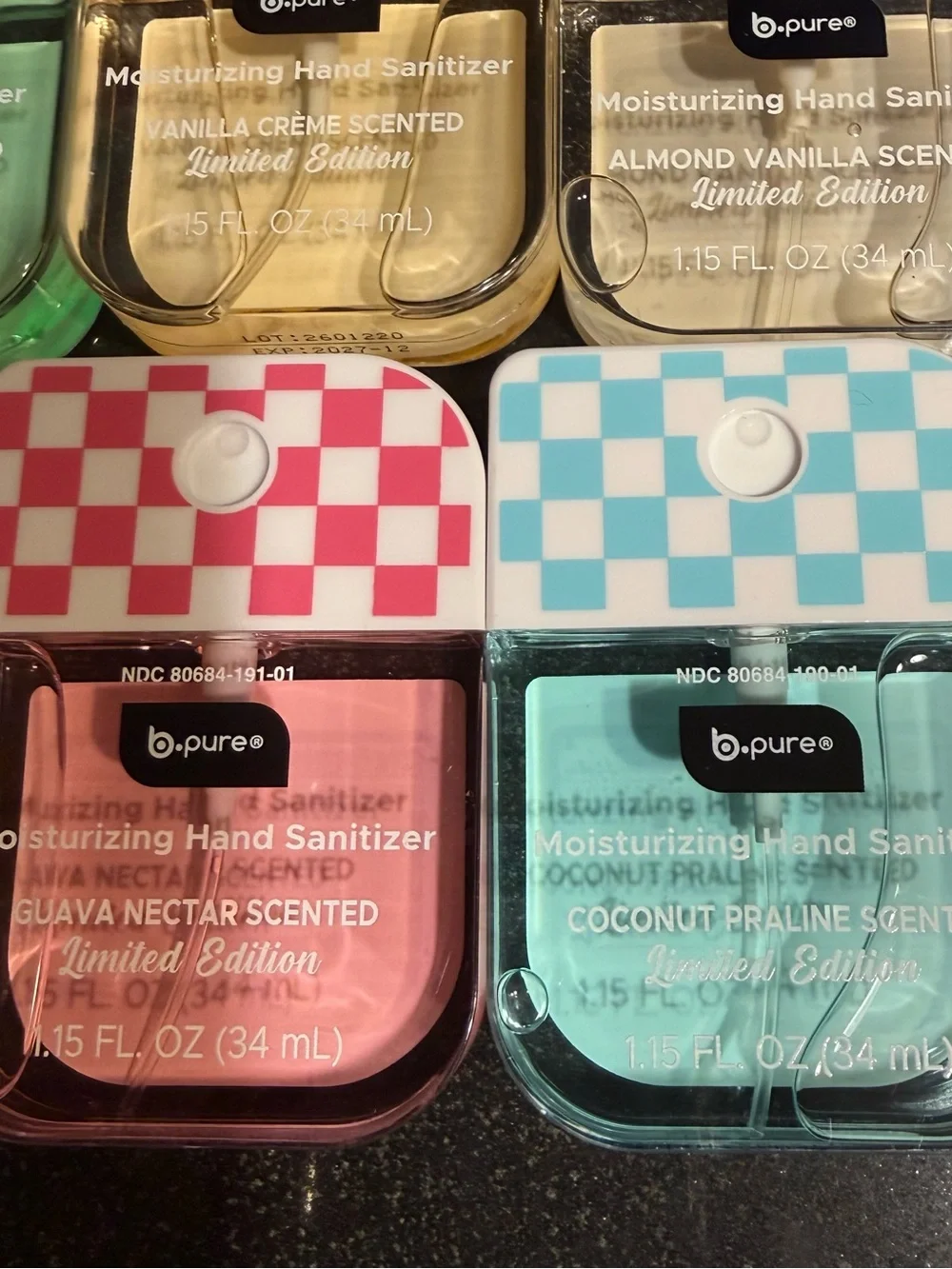 Moisturizing Hand Sanitizer Pack - Assorted